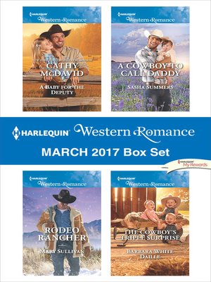 Harlequin Western Romance March 2017 Box Set - ebook